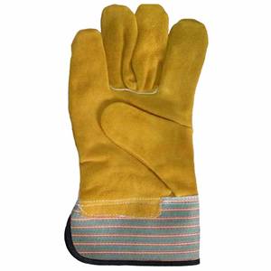 Heat Resistant Leather Welding <b>Gloves</b> Wholesale Prices Safety Gear for Metal Work Fast Shipping - Product Image 4