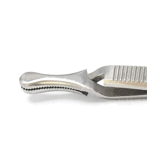 Pince Bulldog droite de 2 pouces de qualité médicale en acier inoxydable, instrument chirurgical hémostatique vasculaire, manuel, réutilisable, CE, OEM - Product Image 4