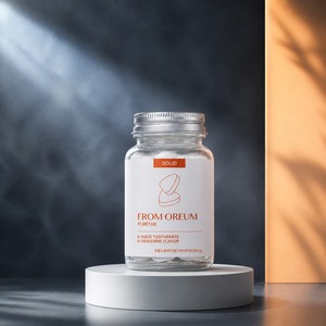 [FROM OREUM] Pasta de Dientes Sólida con Sabor a Mandarina de Jeju, 60 Tabletas, para Hoteles, Suministros de Baño para Huéspedes - Product Image 1