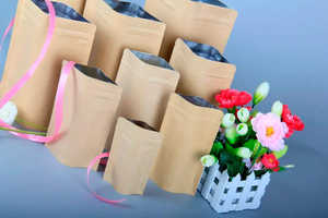 Eco-friendly Recycled Brown Handle Paper <b>Bags</b> for Food Takeaway Custom Shopping Gift Craft Packaging Kraft Paper <b>Bag</b> with logo - Product Image 4