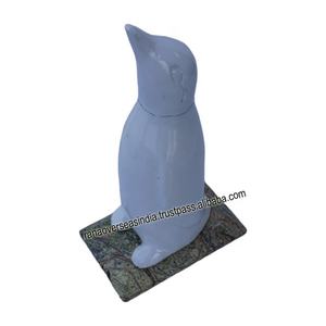 Estatuilla de aluminio de pingüino, estatua, escultura decorativa de animales para centros de mesa, adornos - Product Image 4