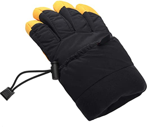 Gants de ski 2024 en tissu Cordura, chauffants électriques, rechargeables, imperméables, isolés, à doigts entiers, pour hommes, pour snowboard - Product Image 1