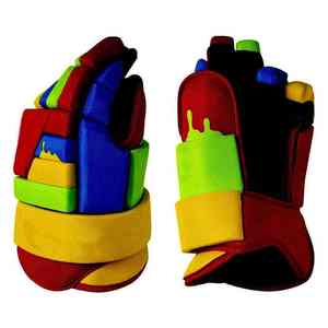 Gants de hockey sur glace avec construction flexible du pouce et mousse haute densité pour la sécurité et le contrôle - Product Image 1