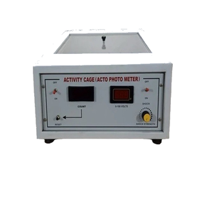 เครื่องวัดกิจกรรมดิจิทัลสำหรับสัตว์ฟันแทะและปลาซีบร้าฟิช – ระบบวิเคราะห์พฤติกรรมด้วยโฟโตเซลล์ 6 ตัว พร้อมระบบกระตุ้นด้วยแรงกระแทก 100V - Product Image 1