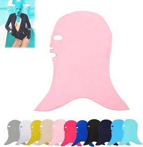 <span class=keywords><strong>Bonnet</strong></span> <span class=keywords><strong>de</strong></span> <span class=keywords><strong>bain</strong></span> avec protection UV Masque <span class=keywords><strong>de</strong></span> protection solaire complet pour la tête et le cou Biki Facekini - Product Image 4