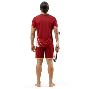 Uniforme de hockey léger et de qualité supérieure pour équipe, avec une coupe athlétique et une gestion de l'humidité pour la performance des joueurs, uniforme de hockey respirant. - Product Image 4
