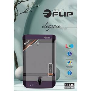 aqua flip purple REVERSE OSMOSIS WATER TREATMENT DOMESTIC SYSTEM <b>WALL</b> <b>MOUNT</b> <b>TABLE</b> TOP WATER PURIFIER SYSTEM LED FOOD GRADE - Product Image 4