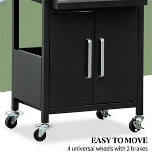 Portable Outdoor Barbecue Grill Black Color Easy-to-Carry <b>BBQ</b> Grills - Product Image 3