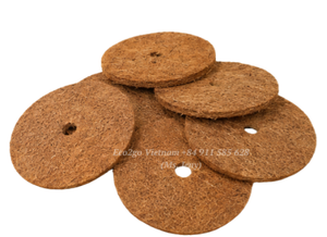 Eco2go Vietnam Tapis de paillage organique en fibres de coco naturelles pour plantes d'intérieur et d'extérieur, protection des pots de fleurs - Product Image 3