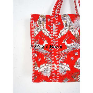 Bolso de playa grande acolchado de algodón bohemio hecho a mano con rayas, para mujer, con asa larga, para llevar al hombro, ideal para fiestas, compras, uso diario y exposiciones. - Product Image 3