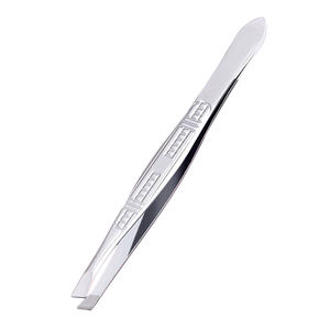 Pinzas de Punta Inclinada de Calidad Profesional para Dar Forma a las Cejas, Extractor de Vello de Acero Inoxidable de Alta Precisión, Herramientas de Belleza para Esteticistas - Product Image 1