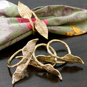 Anneau de serviette en laiton écologique de haute qualité, anneau de serviette de luxe en laiton pour table à manger et décoration intérieure au meilleur prix - Product Image 1