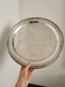 Assiette de présentation dorée brossée, vaisselle haut de gamme pour la décoration de tables de mariage et de banquets d'hôtel - Product Image 6