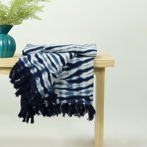 Luxury Cotton Handmade Soft and Colorful Tie <b>Dye</b> Cotton Throw for Sofa Bed and Living Room Decor - Product Image 4