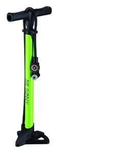 Bomba de suelo de acero económica, 21 ", con manómetro de 1,5", alta presión con barril de acero, Presta automática y Schrader Compatible - Product Image 1