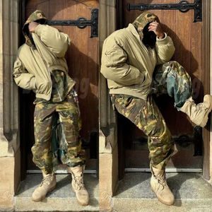 Sudadera con Capucha y Pantalones de Chándal Personalizados con Estampado Digital de Camuflaje para Caza, de Gran Gramaje (480Gsm-500Gsm), Impresión DTG Completa, Corte Holgado, para Hombre - Product Image 4