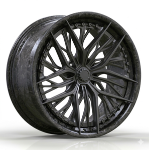 ล้อคาร์บอนไฟเบอร์ฟอร์จแบบแห้ง 2 ชิ้น รุ่นใหม่ น้ำหนักเบา ผลิตตามสั่ง คาร์บอนไฟเบอร์แท้ ดีไซน์แบบ Solid Barrel สีบรอนซ์เว้า - Product Image 5