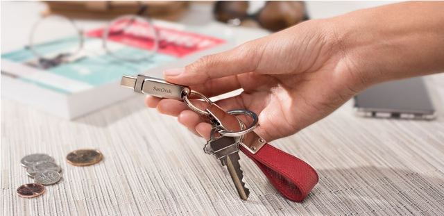 Original SanDisk USB3.1 Ultra Dual Drive Luxe Type-C USB-A & Type-C 64GB 128GB 256GB 512GB 1TB OTG Flash Drive SDDDC4-064G-G46