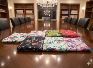 Tissu en popeline 100% coton, imprimé floral, Le Souvenirs, biologique, écologique, respirant, absorbant l'humidité, léger, tissé - Product Image 3