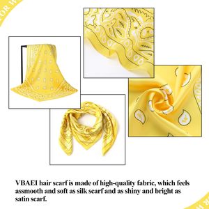 ผ้าพันคอไหมซาตินสำหรับผู้หญิง ใช้ได้ทุกวัน ขายส่ง - Product Image 2