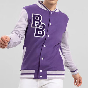 Veste d'hiver Varsity la plus vendue, nouvelle arrivée, veste Varsity avec fermeture à boutons pression et matière respirante pour les activités de plein air - Product Image 2