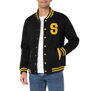 Premium Quality Men's Winter Baseball Varsity <b>Jacket</b> Eco-Friendly Breathable Button Closure Regular Fit Casual Streetwear <b>jacket</b> - Product Image 4