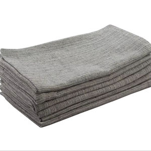 Serviettes de cuisine rectangulaires 100 % coton écologiques, tissées à carreaux, séchage rapide, étiquette personnalisée, lavables en machine, du Tamil Nadu - Product Image 1