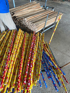 Wooden Broom Handle Natural Plant Head <b>PVC</b> Coated <b>Top</b> Rate Quality Vietnam Origin Home Use Beautiful Flowers - Product Image 5