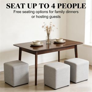 Tavolo da Pranzo Rettangolare per Cucina e Soggiorno per Accogliere gli Ospiti - Product Image 2