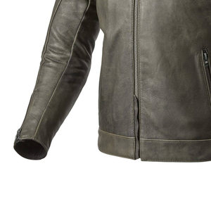 Professional Made High Quality Coated Motorbike <b>Leather</b> <b>Jackets</b> for <b>Men</b> Stand Collar Vintage Style Hooded Design - Product Image 2