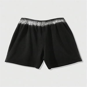 Casual Loose Canvas <b>Drawstring</b> Knitted Oversized Bulk Custom Heavyweight 100% Cotton Running Shorts uploaded by Dress Sports - Product Image 3