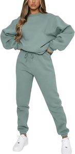 Conjunto de Sudadera con Capucha y Pantalones Deportivos para Mujer, Ropa Deportiva de Lujo, Chándal Holgado para Mujer - Product Image 1