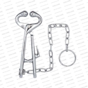 Pinza de nariz de toro para ganado, pinza de sujeción veterinaria para animales, instrumento quirúrgico manual de acero inoxidable alemán - Product Image 5