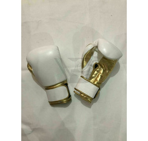 Gants de boxe professionnels personnalisés avec logo, confortables, 10oz 12oz 14oz 16oz, en cuir de vachette, pour entraînement de combat, motif imprimé - Product Image 1