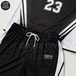 Custom Made Team Jersey Shorts Lightweight Sports Outfit Breathable Athletic Training Wear Men's Basketball Game Uniform Set - Product Image 6