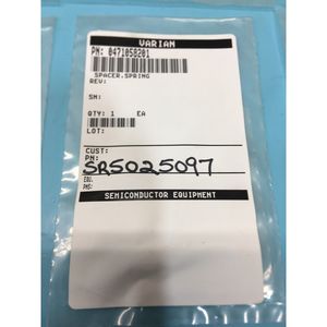 6 Varian 0471058201 <b>Spacer</b>, Spring, 183542 - Trusted Global Legacy Semiconductor Equipment and Parts at - Product Image 1