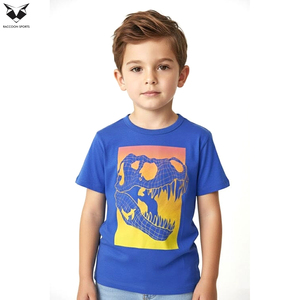 Camisetas de Alta Gama para Niños, Tela Jersey Premium, Corte Regular, Camisetas de Diseñador para Niños, Hechas a Medida, Ropa de Verano para Niños - Product Image 2