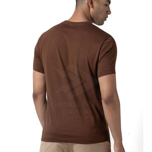 เสื้อยืดสตรีทแวร์ผู้ชาย MOQ ต่ำ ผ้าฝ้าย 100% ระบายอากาศได้ดี น้ำหนักเบา เป็นมิตรกับสิ่งแวดล้อม แห้งเร็ว รับสกรีนโลโก้ - Product Image 5