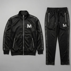 Conjunto Deportivo Informal con Capucha y Logotipo Personalizado Unisex, Talla Grande, Estampado, para Fitness y Running, MALUZA INDUSTRIES, EE. UU. y Europa - Product Image 1