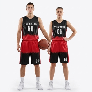 Ensembles d'uniformes de basketball d'été respirants sur mesure OEM par sublimation, grandes tailles, maillots - Product Image 3