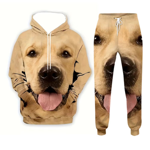 Conjunto Deportivo Personalizado con Logotipo, Lavado Ácido, Color Rosa, Sudadera con Capucha y Pantalones, Manga Larga, Cordón Ajustable, Ropa Casual de Primavera, 100% Poliéster - Product Image 5