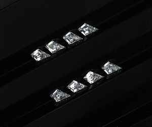 Anillo de Compromiso con 8 Diamantes Cultivados en Laboratorio, Corte Cometa, Color D, 1.0 CT, 5.0 X 3.0 MM, Certificado IGI - Product Image 4