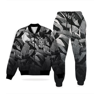 Conjunto Deportivo de Dos Piezas para Hombre, Diseño Sólido con Estampado por Sublimación, Personalizable, Nueva Colección - Product Image 4