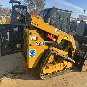 Cargadora compacta de orugas Cat249d3 de alta resistencia, máquina de rendimiento de primera calidad para construcción, agricultura y trabajo industrial. - Product Image 4