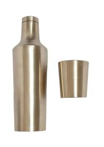 Botella de agua de bronce Kansa con vaso (1 litro), a prueba de fugas, resistente al óxido, botella tradicional ayurvédica para beber, metal Kansa puro - Product Image 3
