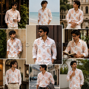 เสื้อโพลีเอสเตอร์พิมพ์ลายหลากหลายแบบราคาส่งถูกจากบังกลาเทศ สินค้าเกินออเดอร์ พร้อมส่งภายใน 5 วัน - Product Image 1