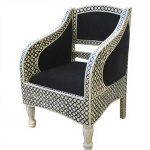 Silla de boda con incrustaciones de hueso de lujo moderno, suministros para sala de estar o habitación de invitados, silla nórdica de estilo americano a precios razonables - Product Image 1