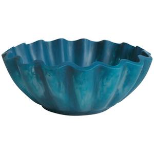 Frutero de Resina Azul Rey Hecho a Mano, Estilo Moderno y Antiguo, con Patrón Sólido, para Servir en el Hogar, Restaurantes y Hoteles - Product Image 1