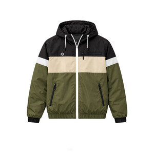 OEM Custom Logo Outdoor Nylon <b>Rain</b> <b>Jacket</b> for <b>Men</b> Windbreaker <b>Lightweight</b> Wind Resistant Outerwear Wholesale Factory Low MOQ - Product Image 2