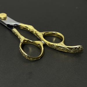 Ergonomic Barber Hair Cutting Scissors Professional Salon Stainless Steel <b>Shears</b> for Smooth Precision Styling - Product Image 4